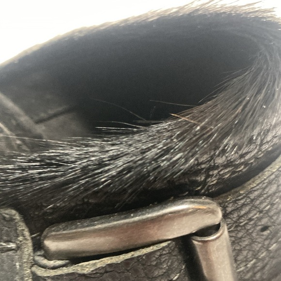 Apepazza Black leather mules with silver studding - Picture 13 of 13